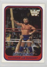 1991 Merlin WWF English Hacksaw Jim Duggan #39 0w6