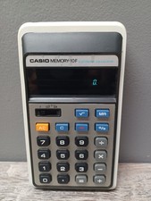 CASIO MEMORY-10F ELECTRONIC CALCULATOR