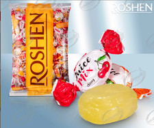 Roshen Juice Mix Bonbons Fruchtfüllung 1 kg Süßigkeiten