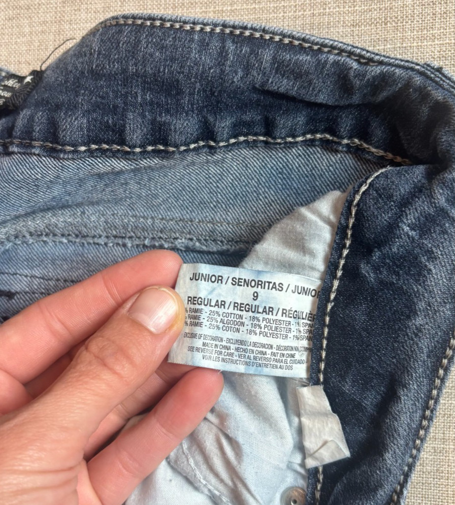 Lee Elizabeth Flare Jeans 9 + LEI Ashley Trouble Bootcut Y2K Denim RN89083 Vtg thumbnail 12