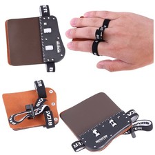 Archery Protector Gear Finger Tab Guard RHLH Cowhide Bow Hunting Target Shooting