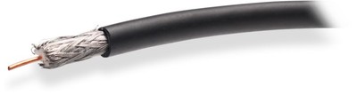 5904326350168 KOAXIALKABEL NS100 TRI GEL-FILLED SCHWARZ - Rolle 100m No name