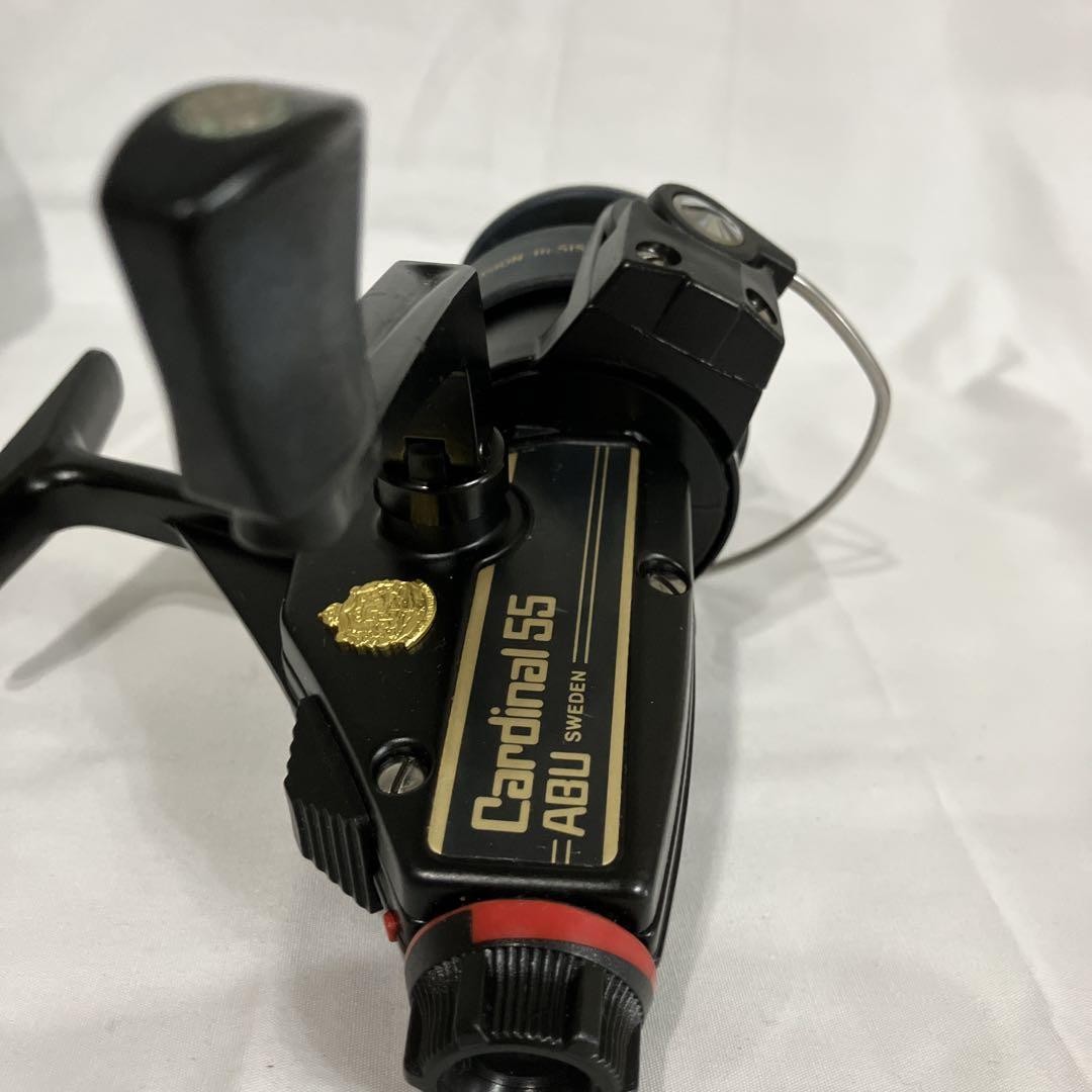 ABU Cardinal 55 スピニングリール Abu Cardinal 55 Spinning Reel with Box, Used, Sweden, Long