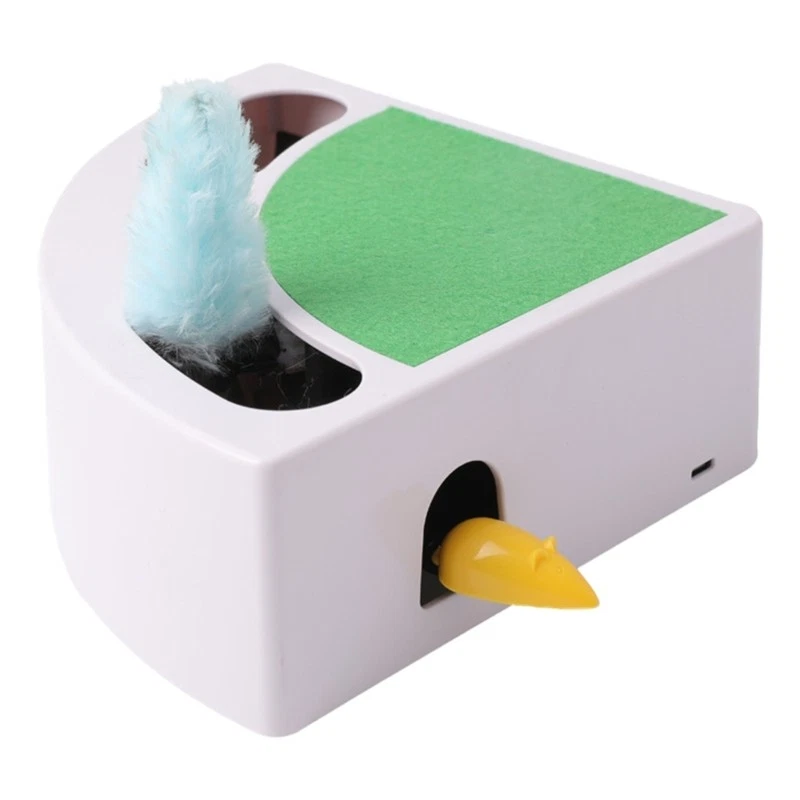 Cats Teaser Interactive Toy for Felines Play Toy Rechargeable Toy Cats Supplies