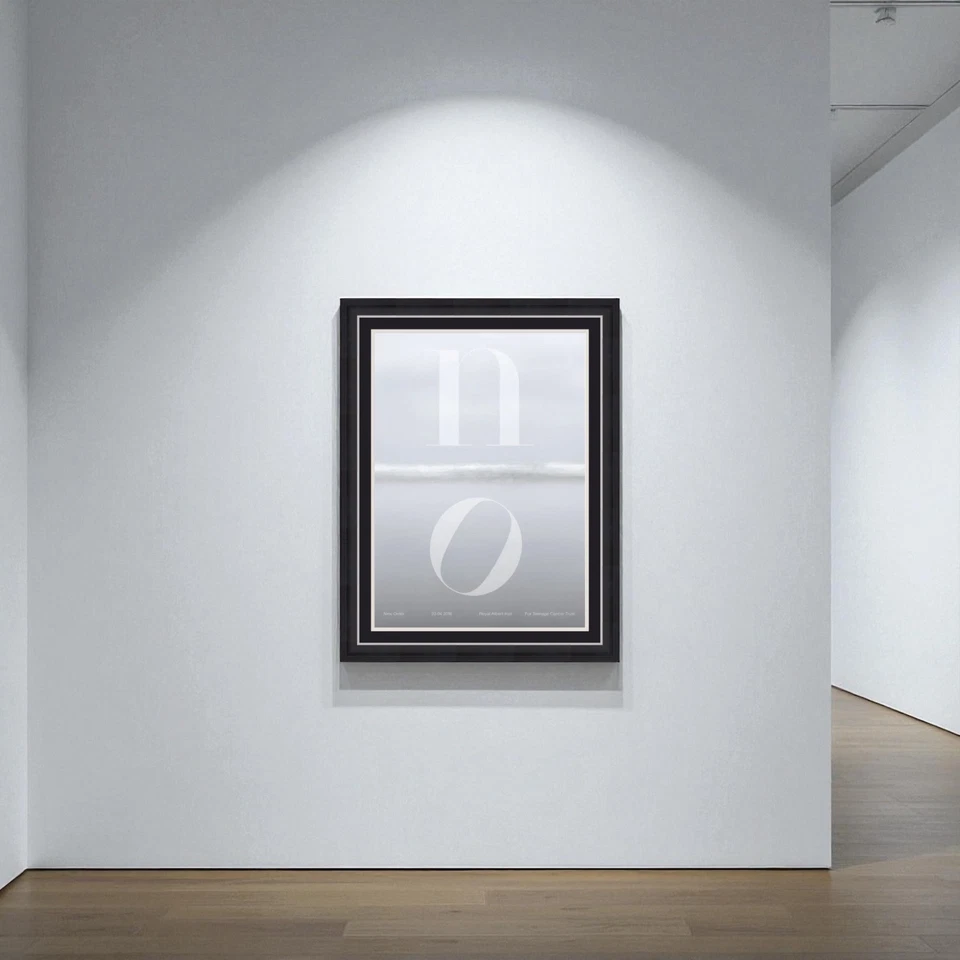 New Order SIGNED Limited Edition Gig Poster in Handmade Display & COA Autograph - Image 2 of 4