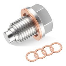 M14 x 1.5 Magnetic Oil Drain Plug,Magnetic Stainless Steel Oil Pan Drain Nut ...
