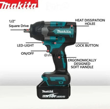 Makita DTW700 18V Cordless Impact Wrench, Screwdriver Body Only.