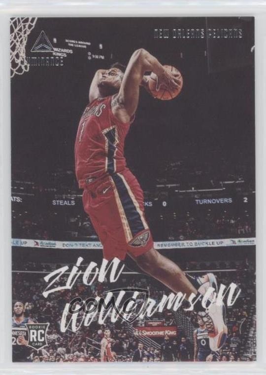 2019-20 Panini Chronicles Luminance Zion Williamson #143 Rookie RC