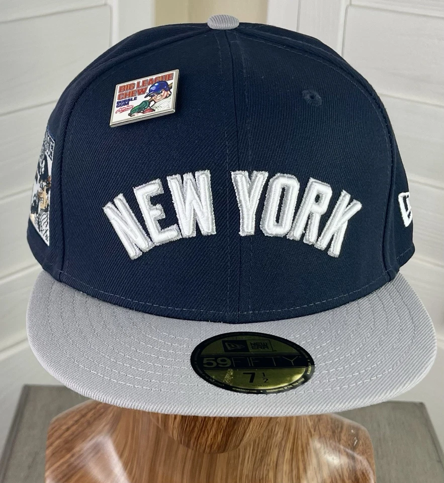 New Era 59Fifty MLB New York Yankees x Big League Chew Fitted Hat 7 1/2 - NWT - Image 3 of 4