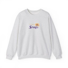 Los Angeles Sparks Crewneck Sweatshirt WNBA Basketball Palm Tree Multi Color