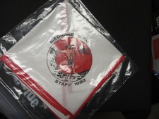Yawgoog Scout Reservation Medicine Bow Staff 1982 Neckerchief      ATO