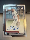 2024 Bowman Draft -Chase Harlan- 1st Chrome Prospect Auto - Los Angeles Dodgers