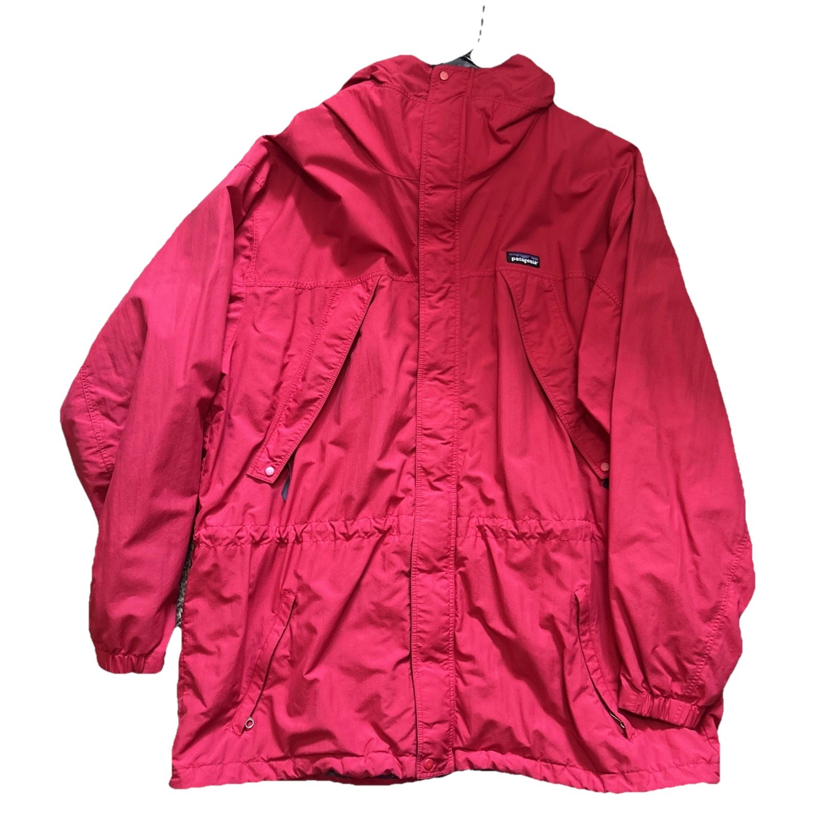 Patagonia Guide Jacket XXL Red Hong Kong Vintage Waterproof Shell Double Zipper
