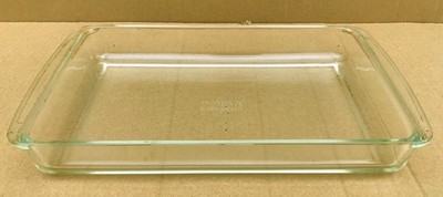 PYREX  CLEAR SHALLOW BAKING DISH #233 -34 X 22 X 4 cm