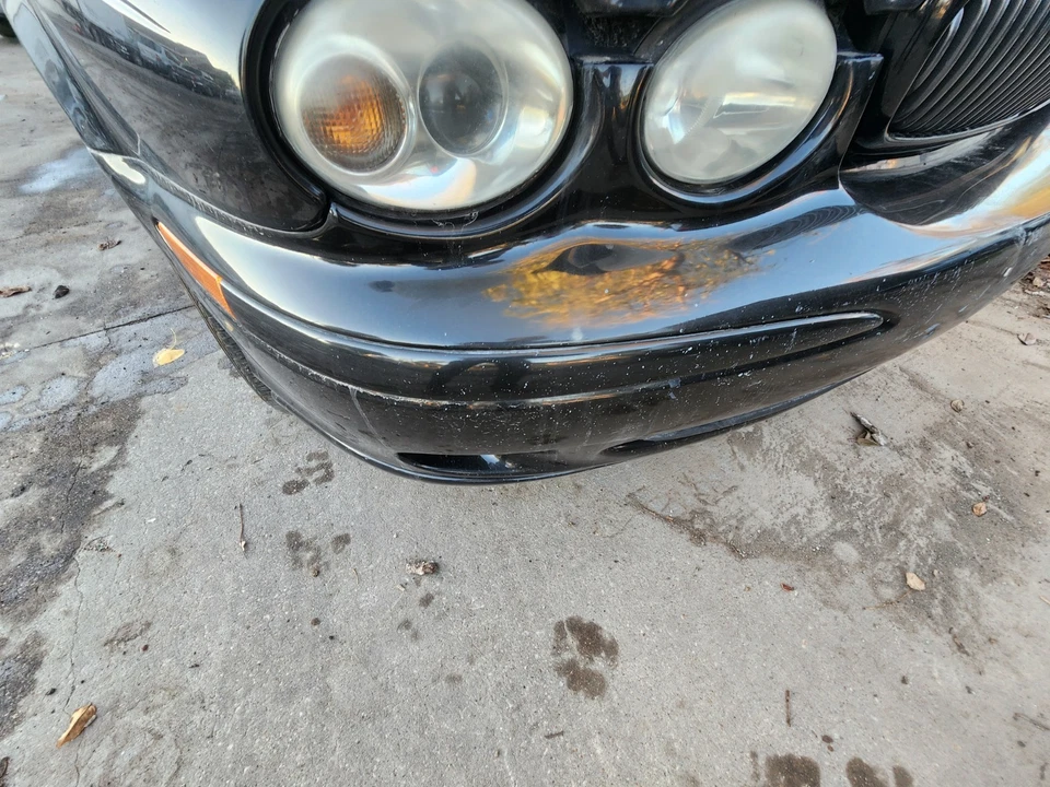 2001 2002 03 2004 2005 06 07 2008 JAGUAR TIPO X PARACHOQUES DELANTERO DERECHO MOLDEADO NEGRO Foto 2 de 2