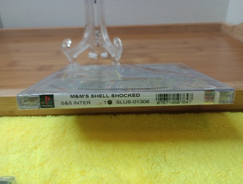 M&M's: Shell Shocked (Sony PlayStation 1, 2001) Sellado de fábrica. Etiqueta negra 💥 - Imagen 3 de 8