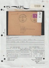 JN Nederland Aerophilately Day special postmark on 1965 postcard used Holland