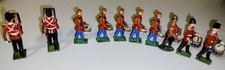 Mixed Lot 10 Vintage Britains Ltd  Others Lead Toy Soldier Band Drummers
