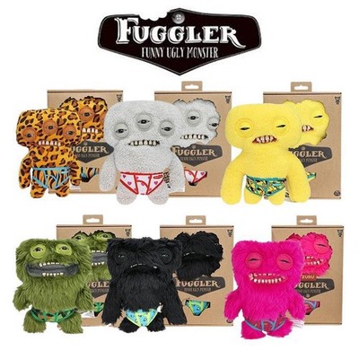 Fuggler Skerchy Eichhoernchen Pluesch Monster Haessliche Zaehne Puppe Geschenk