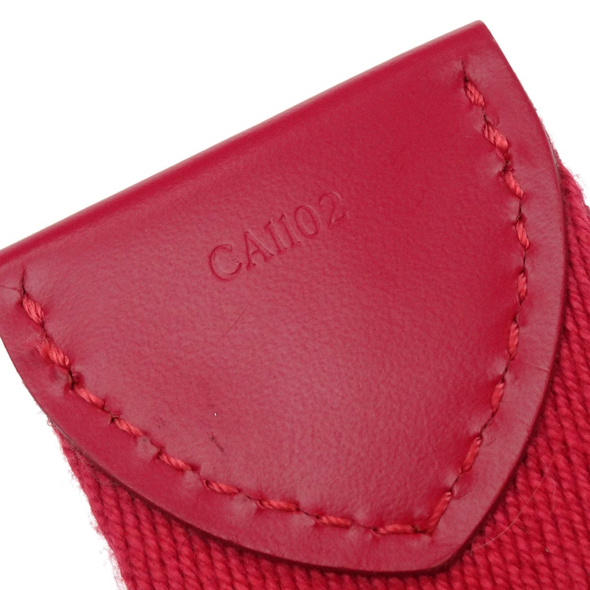 Louis Vuitton Red Ceinture Fortune Belt LV Cut Out M9734W CA1102 #80/32 115704 Louis Vuitton x Supreme Red Monogram Leather LV Initiales  main image 4