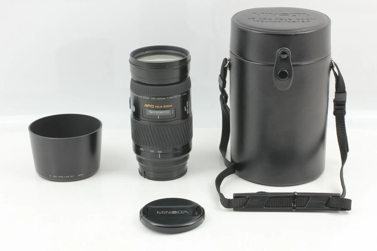 Minolta 100-400mm Focal Camera Lenses for sale | eBay