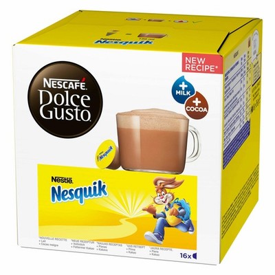 Nescafé DOLCE GUSTO Nesquik KAKAO Schokolade 16 KAPSELN