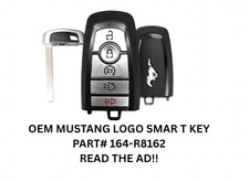 Oem Ford 2018-2022 Mustang Remote Start Keyless Entry Prox Key Fob 164-r8162