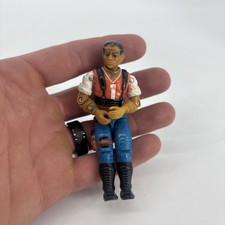 Vintage 1987 Gi Joe Sgt Slaughter Renegade Red Dog 3.75  Action Figure igure