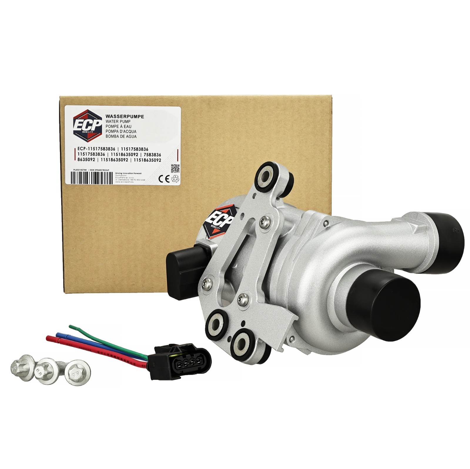 Pompe à eau de précision 11517583836 pour moteurs essence BMW F10 F01 X3 F25