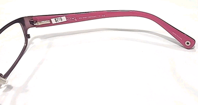 Coach HC5007 Willow 9048 Satin Burgundy Rectangular  display picture 1