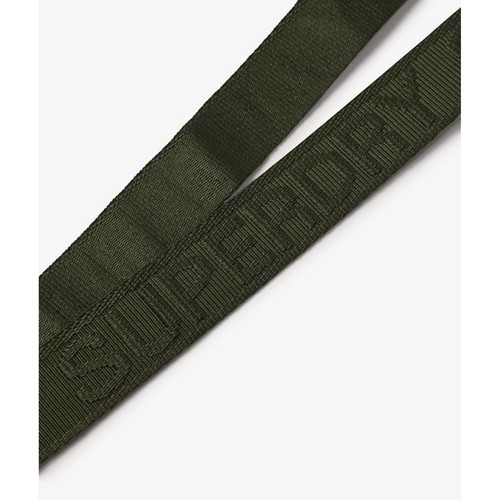 Superdry Canvas Workwear Webbing Belt Olive - Picture 3 of 4
