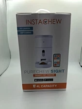 Instachew Purechew Sight Mini Automatic Smart Pet Feeder, App Control, HD Camera