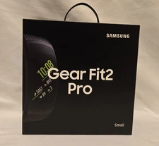 Samsung Fearfit2 Pro Watch - SMR-365 - Black - Small - Original Box & Manuals!