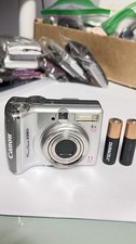 Canon PowerShot A560 7.1MP Digital Camera - Silver