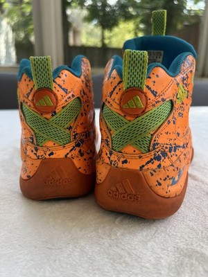 PEARLY GATES オレンジ グリーン スニーカー PEARLY GATES オレンジ グリーン スニーカー