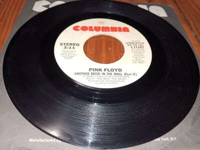 Pink Floyd Another Brick In The Wall (Part II) PROMO 1979 Columbia 1-11187 7'' 45