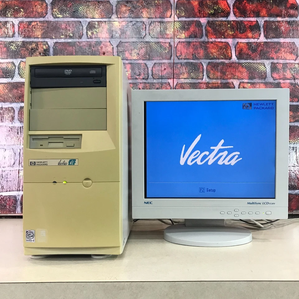 HP Vectra VE PC for Retro Gaming Pentium II 350MHz 640MB RAM (Windows XP) - Image 2 of 4