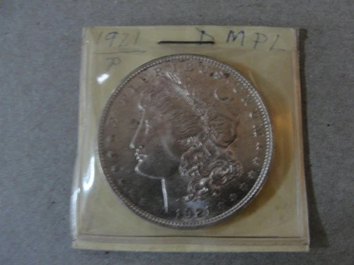 1921 (P) $1 Morgan Silver Dollar 90% Silver Coin BU uncirculated
