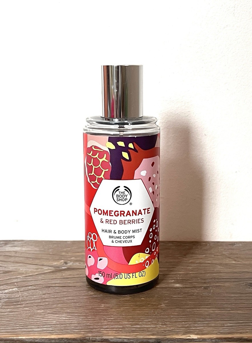 Body Shop Hair And Body Mist Pomegranate BODY SHOP POMEGRANATE RED