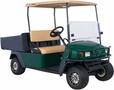 EZGO ST350 Clear Folding Golf Cart Windshield Made in the USA
