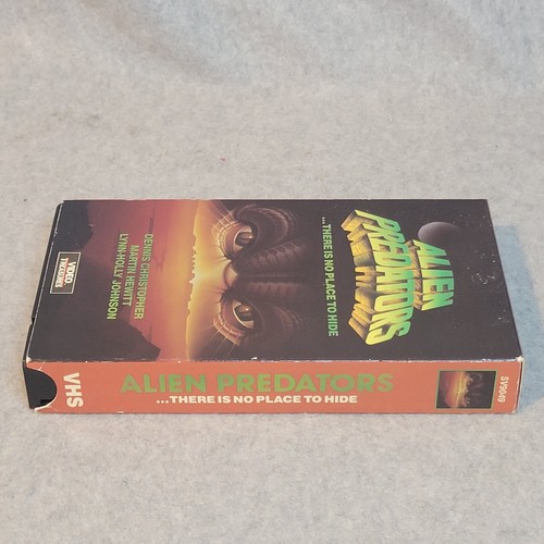 Alien Predators VHS Video Treasures 80s Horror Sci-fi SOV Cheesy Cult Classic  - Picture 4 of 7