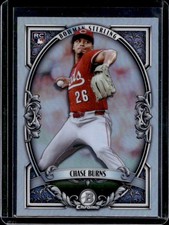2026 Bowman Chase Burns Sterling Chrome RC Rookie #BST-10 Reds