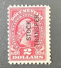 US Single Stamp 1928 Stock Transfer Revenue Scott RD31 Unused — photo 1