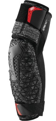 100% Surpass MTB Mountain Bike Elbow Guards Gray/Black