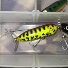 HEDDON FISHING LURE LOT X 9 TORPEDOS RATTLIN TINY  + MULTI SIZES COLORS GOOD — photo 8