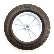 8 Inch Wheel & Solid PU 20-4 Tyre 20x40 With Offset Hub Sack Truck 20-40