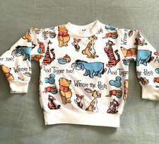 VINTAGE Kids WINNIE THE POOH  Friends Disney Crew Neck SWEATSHIRT 4T Tigger