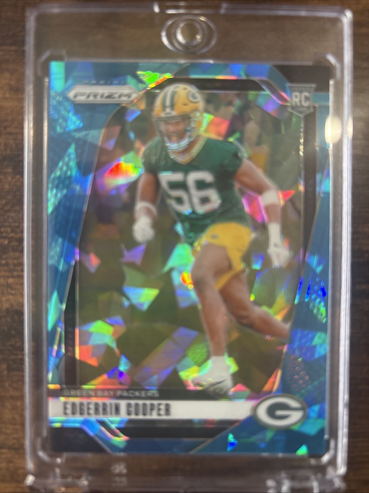 2024 Panini Prizm - Rookies Edgerrin Cooper #331 Blue Ice Prizm /99 (RC)