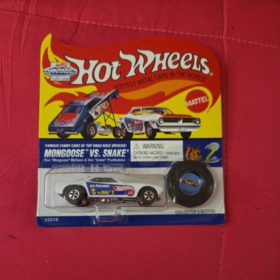 Mattel Hot Wheels McEwen Mongoose Prudhomme Snake Funny Car Mint Packaged