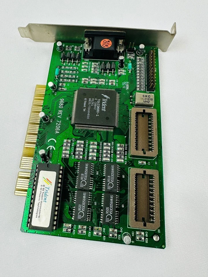 Trident 9680 VGA Card - Image 3 of 4